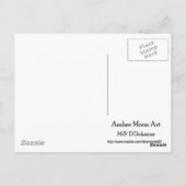 Kus van een Roos Briefkaart (Achterkant)