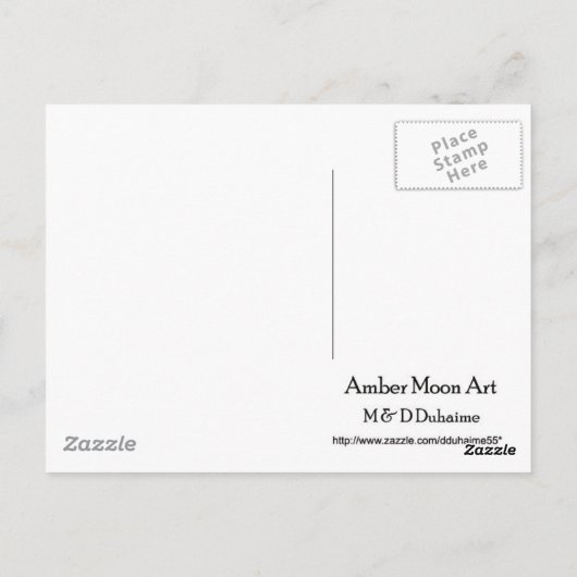 Kus van een Roos Briefkaart (Achterkant)