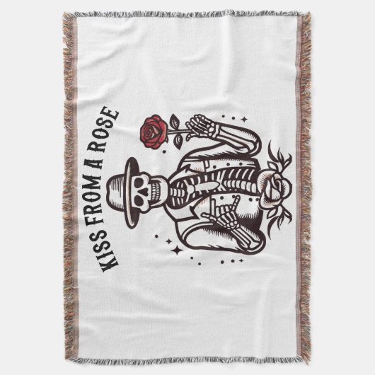 Kus van een Roos Deken (Voorkant Verticaal)