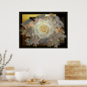 Kus van een Roos Poster (Keuken)