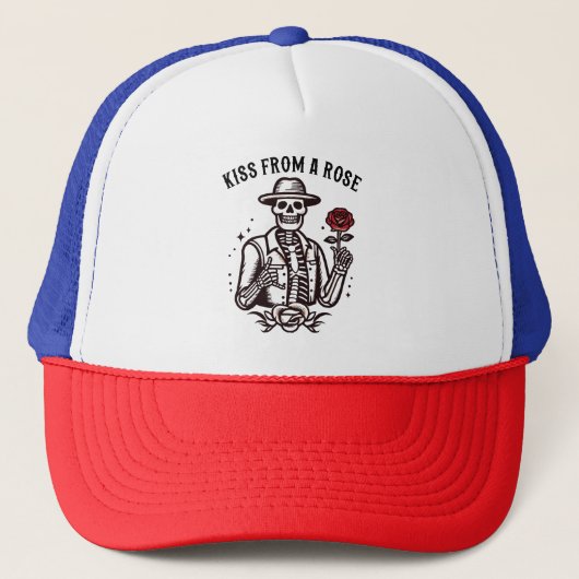 Kus Van Een Roos Trucker Pet (Voorkant)