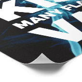 Kus Veel vloerkleppen Poster (Hoek)