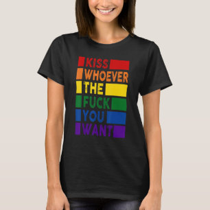 Kus wie je maar wilt LGBT T-shirt