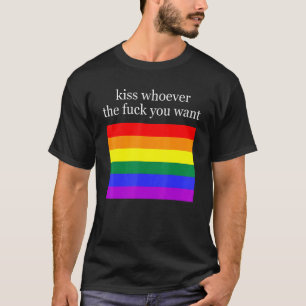 Kus wie je ook wilt t-shirt