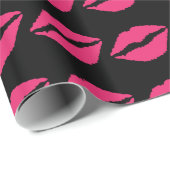 Kus Wrapping Paper - zwart Cadeaupapier (Rol Hoek)