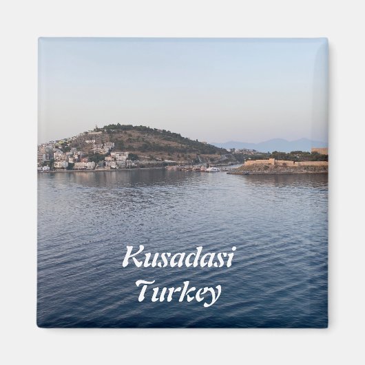 Kusadasi kust in Turkije Magneet (Voorkant)