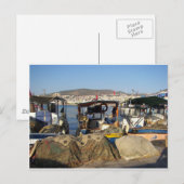 Kusadasi Vissen Harbor Briefkaart (Voorkant / Achterkant)