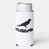 Kusama cryptocurrency - Kusama KSM T-Shirt Seltzer Blikjeskoeler (Seltzer Voorkant)