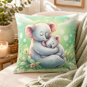 Kuschel met onze knuffelkoala kussen
