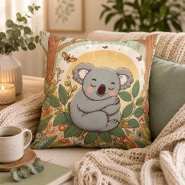 Kuschel met onze knuffelkoala kussen