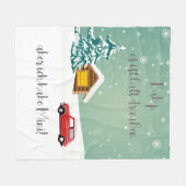 Kuscheldecke Mini Cooper Fleecedecke Decke Fleece Deken (Voorkant (Horizontaal))