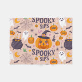 Kuschelige Baby-Fleecedecke – Halloween Design  Fleece Deken (Voorkant (Horizontaal))