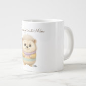 Kuschelzeit Igel mit Name Grote Koffiekop (Voorkant rechts)