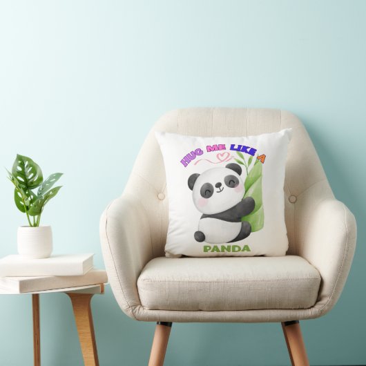 Kusdekbed – Knuffel me als een panda 🐼 Kussen (Stoel)