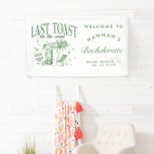 Kuselijk vrijgezellenfeest moderne cocktailparty g spandoek (Insitu)