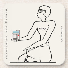 "Kushim the Accountant: 1st Known Named Person" Onderzetter