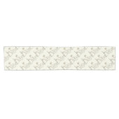 "Kushim the Accountant Holding a Calculator" Korte Tafelloper (Horizontaal)