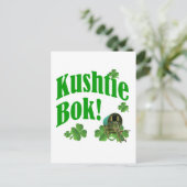 Kushtie bok! briefkaart (Staand voorkant)