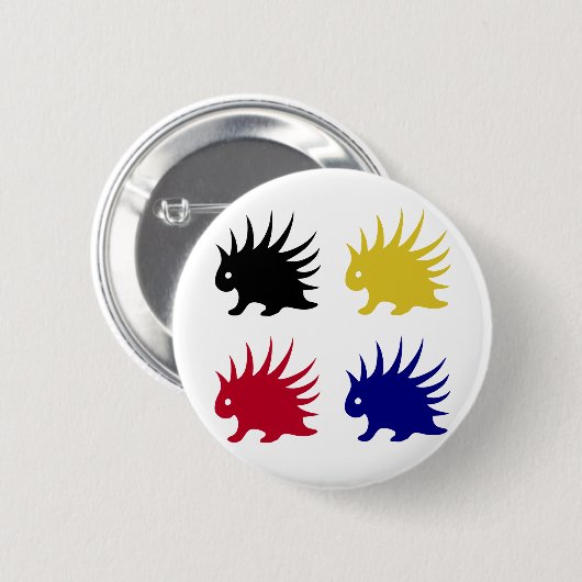 Kusje voor Button van varkens (Voorkant /achterkant)