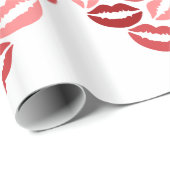 Kusjes Glanzend inpakpapier (Rol Hoek)