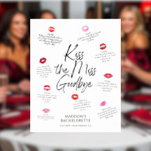 Kusjes voor de toekomst Mrs. Bachelorette Keepsake