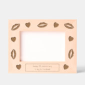 Kusjes voor man 5e bruiloft Jubileum Gift Gegraveerde Lijstjes (Voorkant)