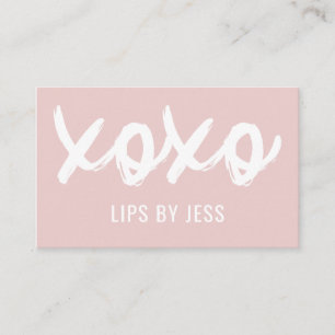 Kusjes XOXO Neutral Tones   Lipsense Visitekaartje