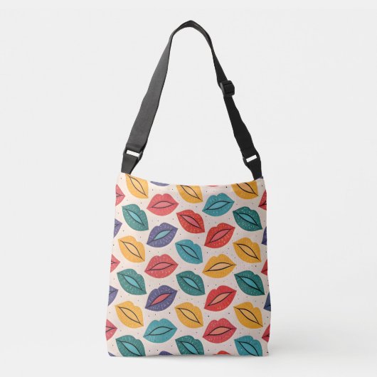 kuspatroon crossbody tas (Voorkant)