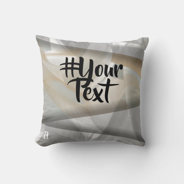 Kussen Abstract interieur Trend Sandy Tornado (Voorkant)