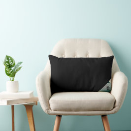 Kussen Abstract Trend Interieur Decor Zwart Groen