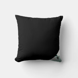 Kussen Abstract Trend Interieur Decor Zwart Groen