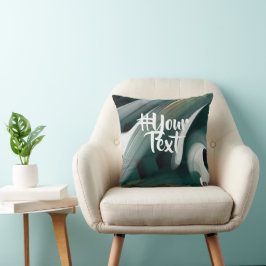 Kussen Abstracte Trend Interieur Decoratie Zwart G