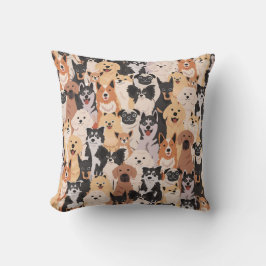 Kussen 'Alle honden'