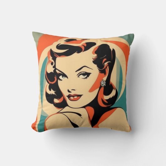 Kussen Art Deco Elegante stijl (Voorkant)