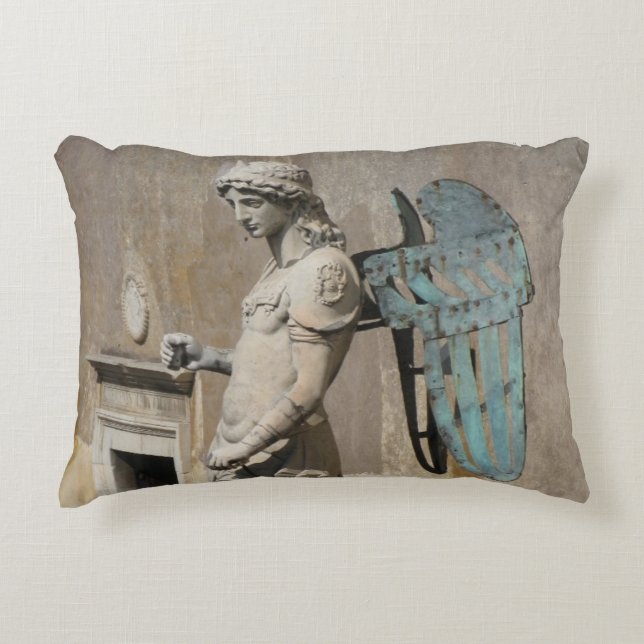 Kussen: beeld van St Michael Decoratief Kussen (Voorkant)