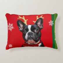 Kussen BOULEDOGUE KERST
