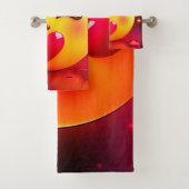 Kussen Emoji blaast harten Bad Handdoek (Insitu)