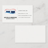 Kussen en Deken Visitekaartje (Voorkant / Achterkant)