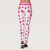 Kussen en harten leggings (Achterkant)