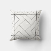 Kussen - Geometrisch Patroon (Achterkant)