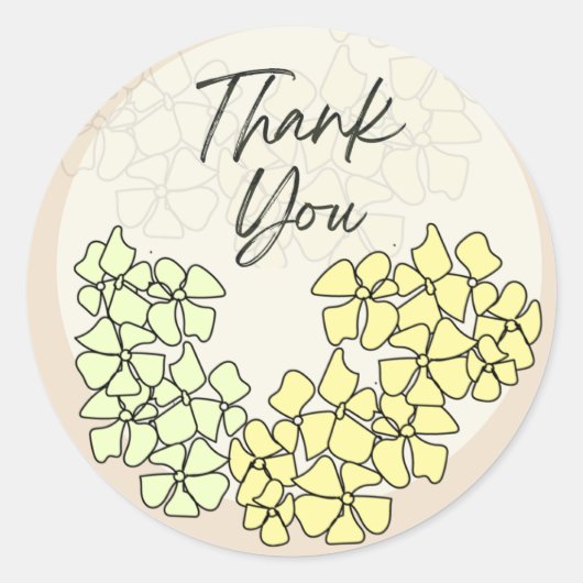 Kussen geven, titel, label, beschrijving in4 lijne ronde sticker (Voorkant)