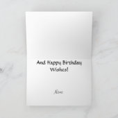 Kussen Gevist paar Verjaardag Wenskaart Kaart (Binnen)