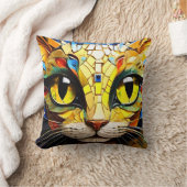 Kussen gooien kussens van Mozaïek Katten (Deken)