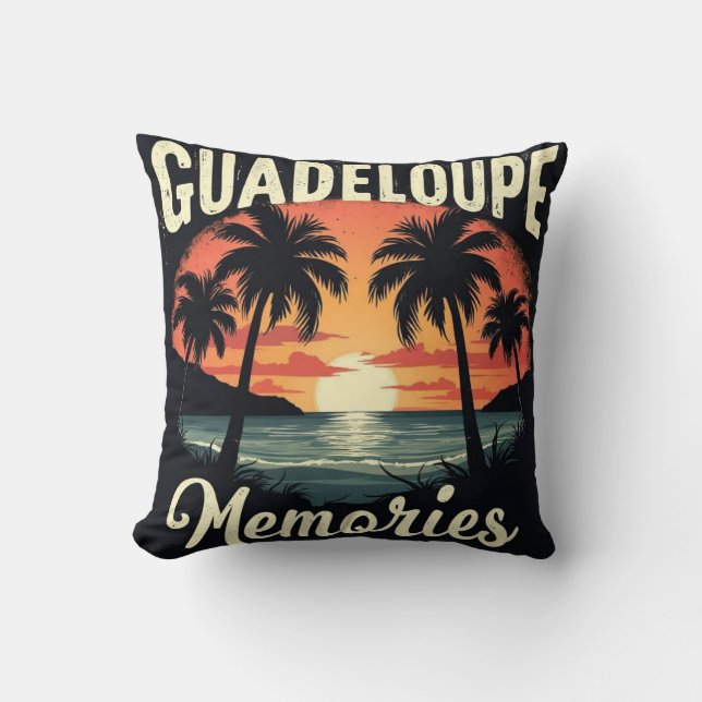 Kussen Guadeloupe Memories | Kussen (Voorkant)