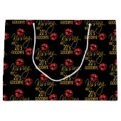 Kussen Haar 20's Goodbye - Red Lips Groot Cadeauzakje (Voorkant)