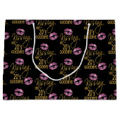 Kussen Haar 20's Goodbye - Roze Lippen Groot Cadeauzakje (Voorkant)