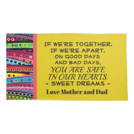 Kussen Hoesje #1 tekst op de rug Kussensloop (Achterkant)