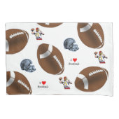 Kussen Hoesje Football Kussensloop (Voorkant)