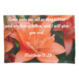 kussen, hoesje, geschrift, oranje, bloem, citaten kussensloop