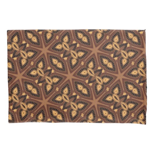 Kussen hoesje met etnische tribal print kussensloop (Voorkant)